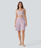 Bermuda SoftlyZero™ Airy de yoga taille haute avec poches multiples et effet frais InstantCool
