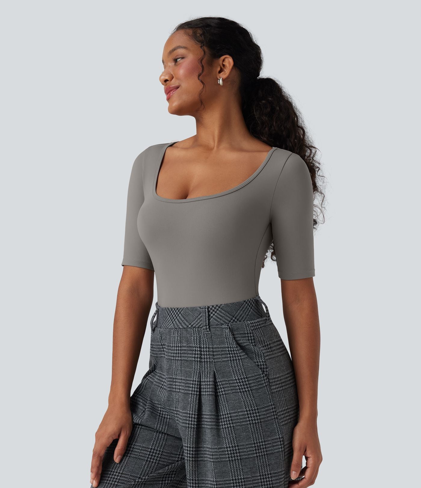 T-shirt de travail SoftlyZero™ Airy encolure arrondie manches courtes effet frais InstantCool