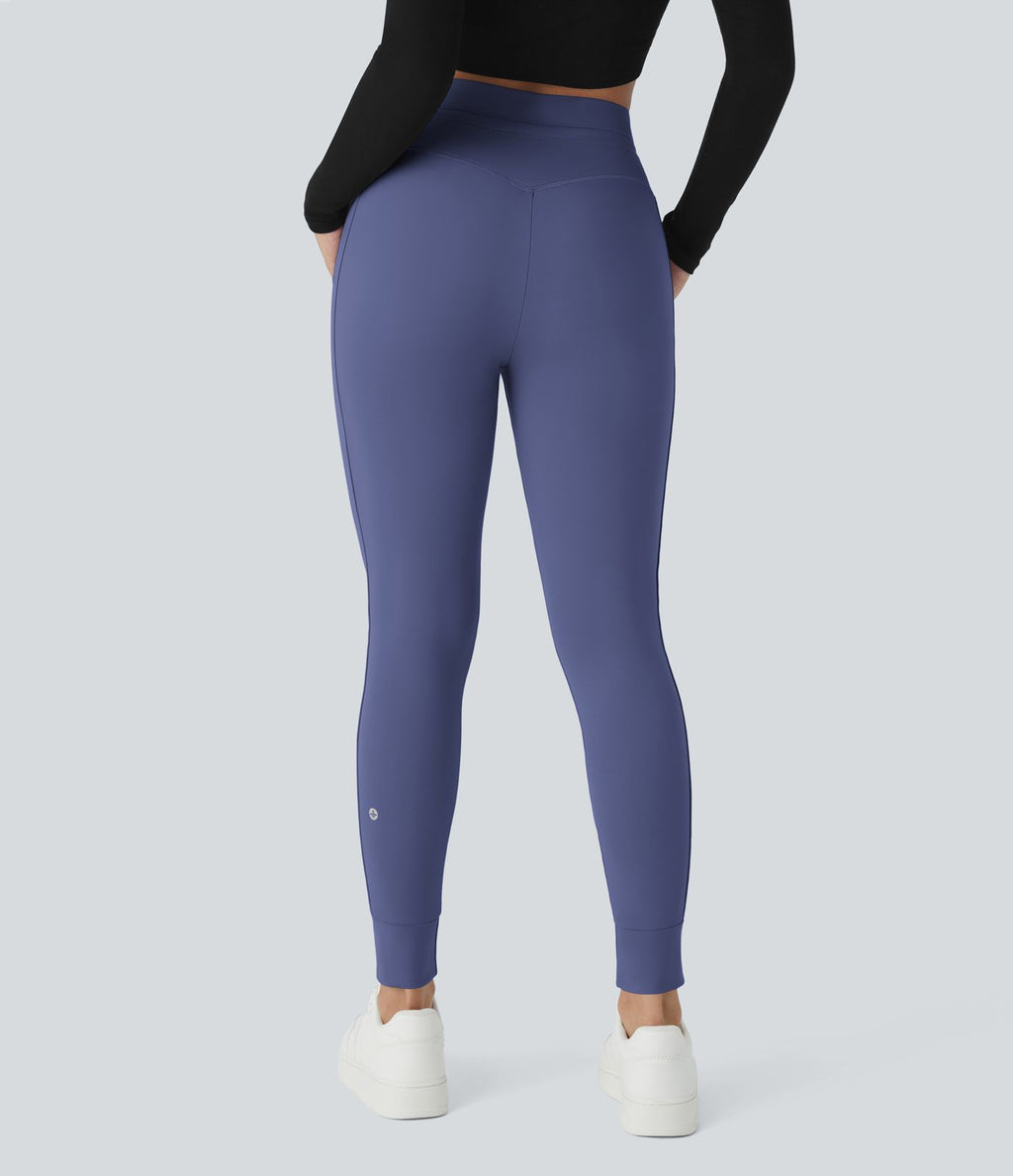 Jogging taille haute Softlyzero™ Plush avec cordon de serrage et poches latérales