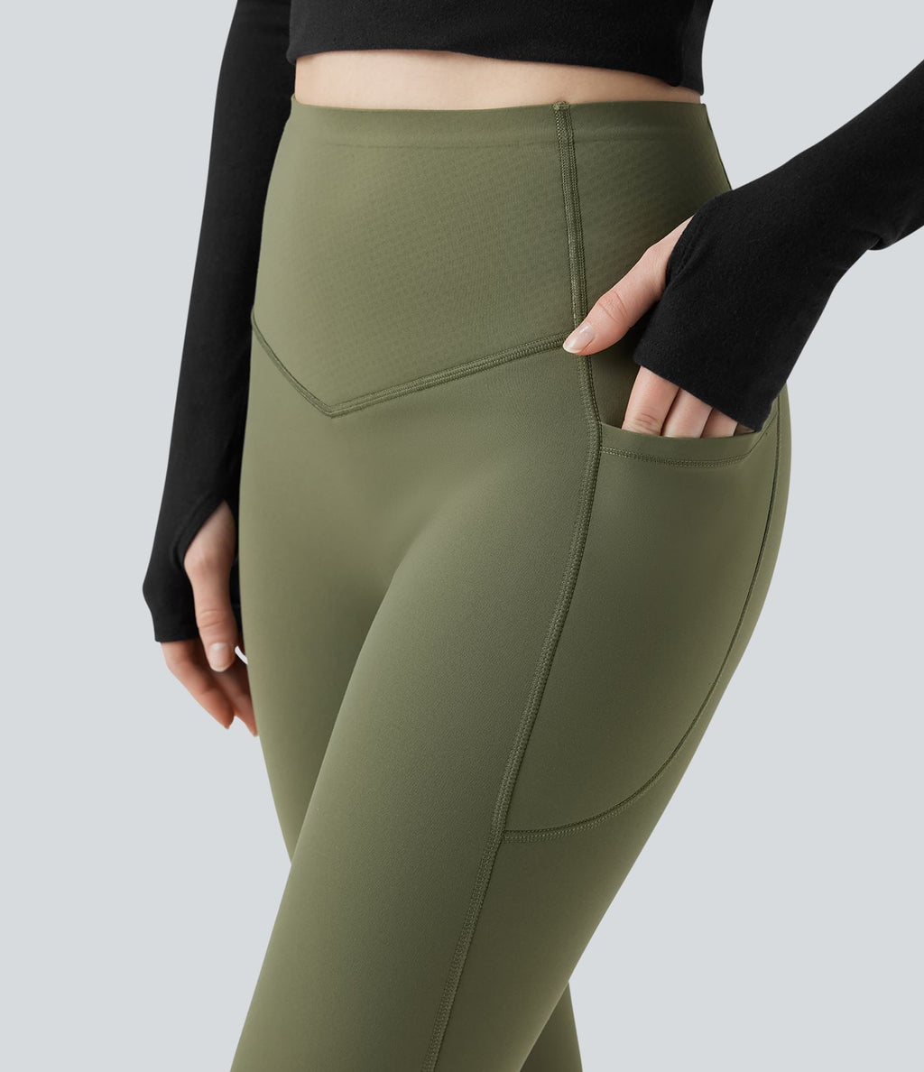 Legging de yoga gainant taille haute extra chaud Halara UltraSculpt™ avec poches