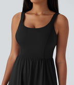 Robe décontractée mi-longue SoftlyZero™ Airy avec coques et effet frais InstantCool avec poches, bonnets E-G