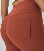 Legging yoga évasé taille haute DayStretch avec poches