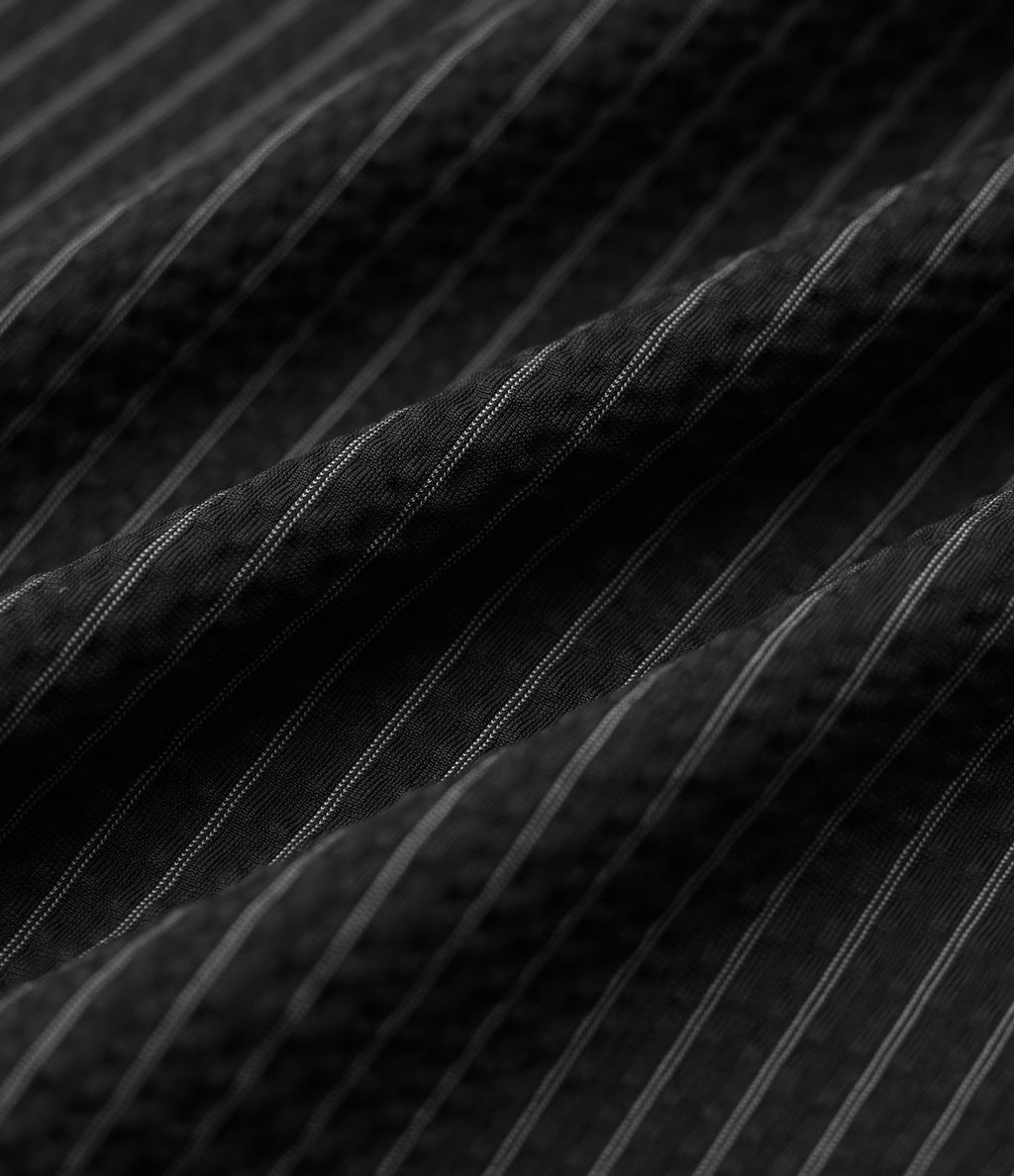Pantalon décontracté évasé à rayures, taille haute, séchage rapide, ceinture en V, avec poches - Protection solaire UPF40+