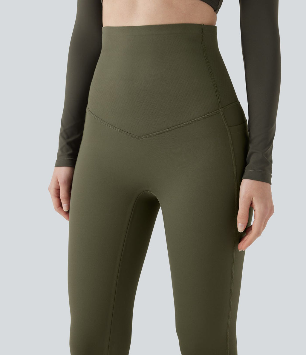 Legging d'entraînement Halara UltraSculpt™ Extra Heat taille ultra-haute gainant avec poches