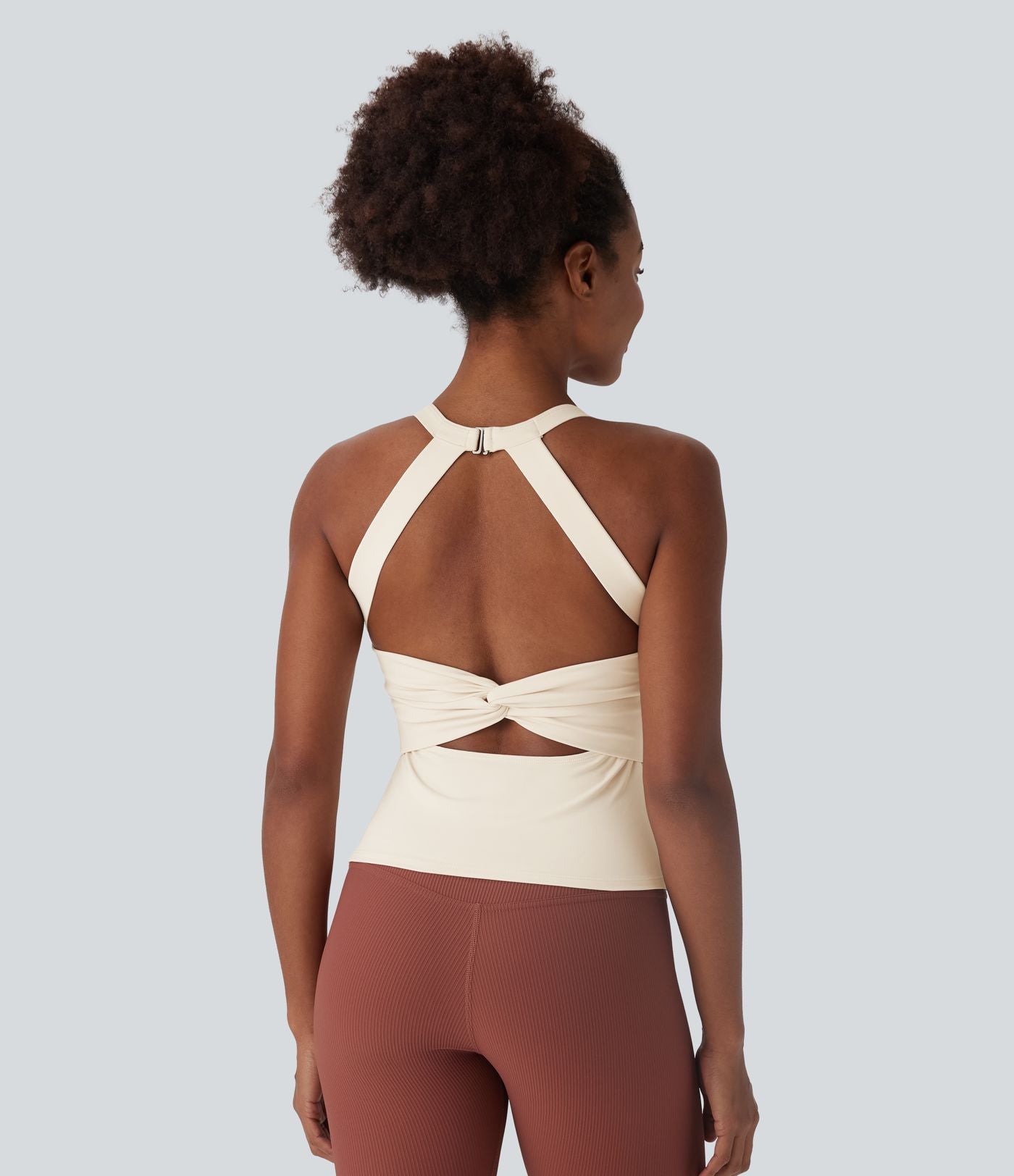 Débardeur yoga SoftlyZero™ Plush à découpes A-D