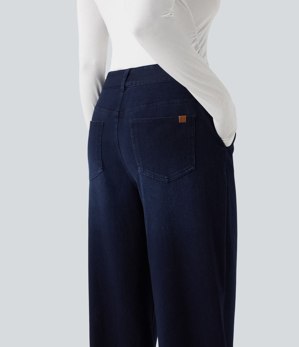 Jean large Halara Flex™ taille mi-haute avec poches