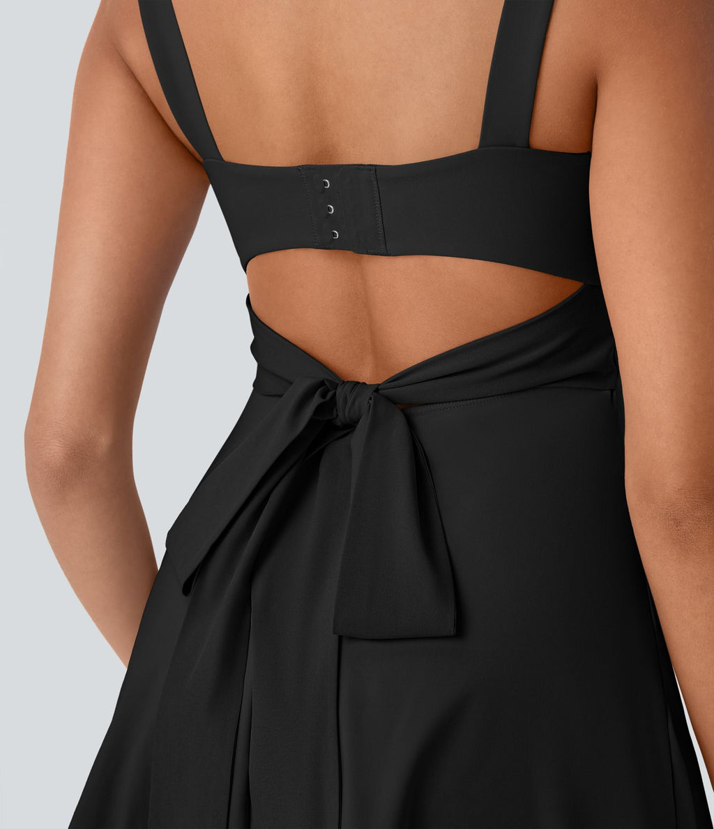 Robe tennis Breezeful™ push-up coques moulées dos nu boucle ajustable lien dos séchage rapide - Easy Peasy