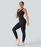 Combinaison de sport Halara UltraSculpt™ col V gainante push-up à poches