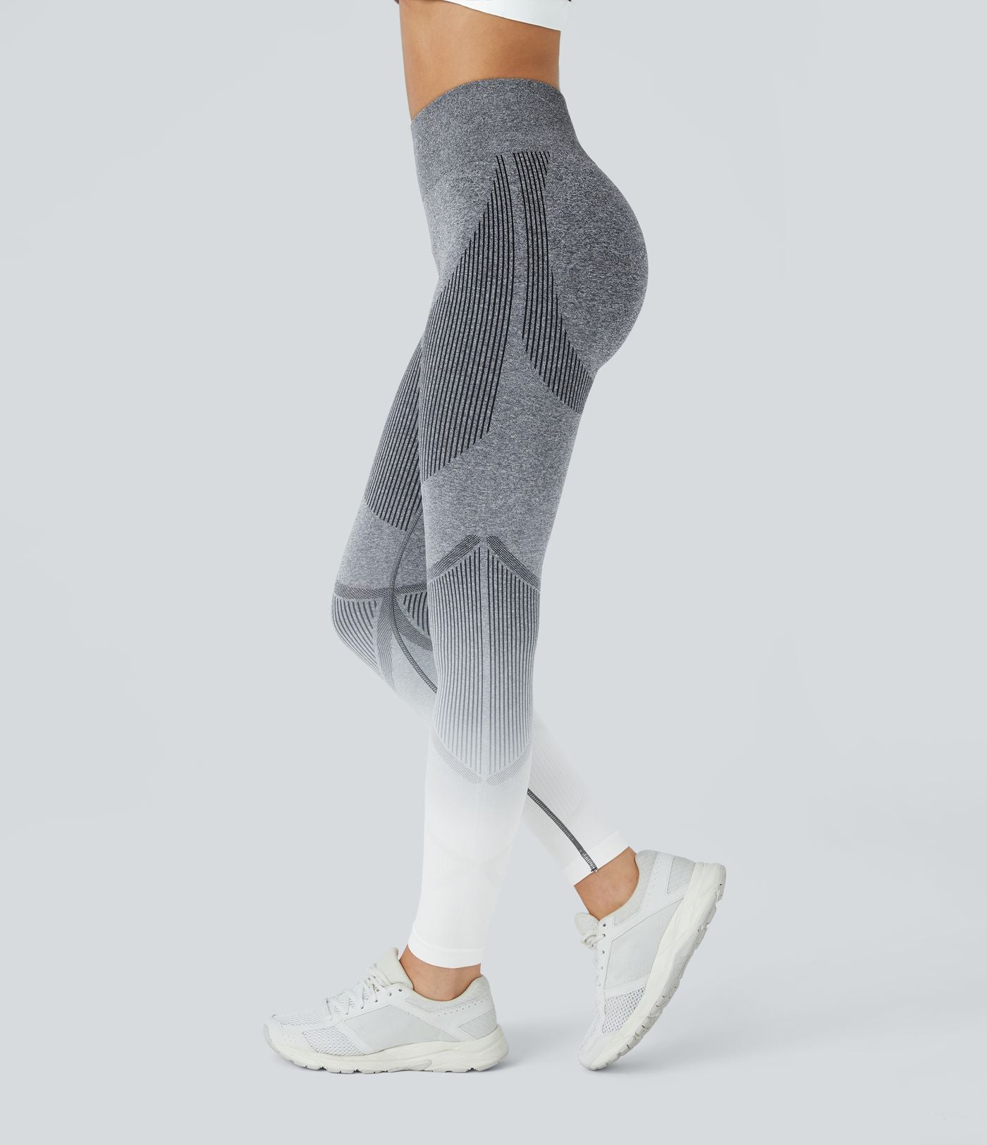 Legging running taille haute dégradé sans couture OneForm Seamless Flow