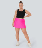 Débardeur Danse Barre Ballet Grande Taille à Encolure U Dos Nu et Croisé