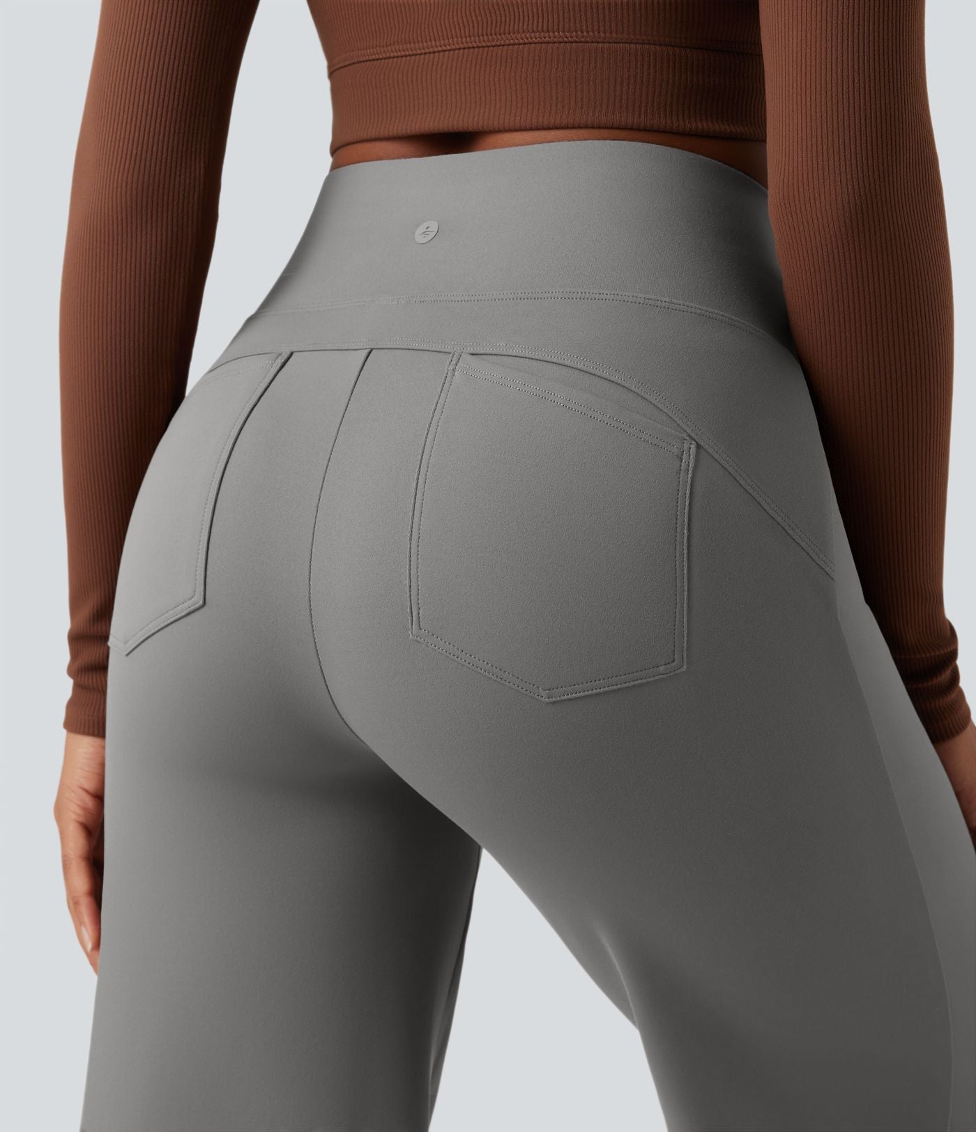 Pantalon yoga large gainant taille haute DayStretch avec poches