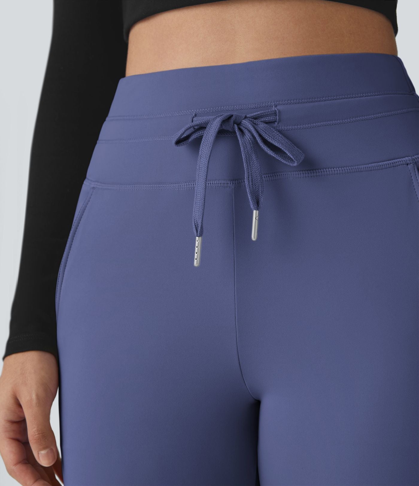 Jogging taille haute Softlyzero™ Plush avec cordon de serrage et poches latérales