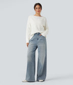 Jean fluide Halara Flex™ taille mi-haute avec poches