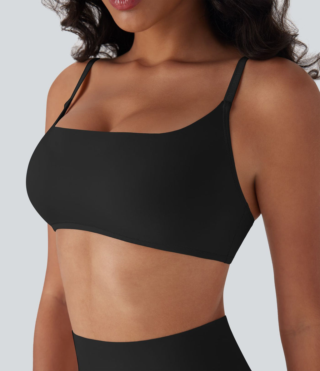 Brassière décontractée à bretelles réglables haute élasticité