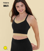 Brassière de sport training Halara X Smiley® SpeedWave™ maintien moyen à séchage rapide – Bonnets A à D