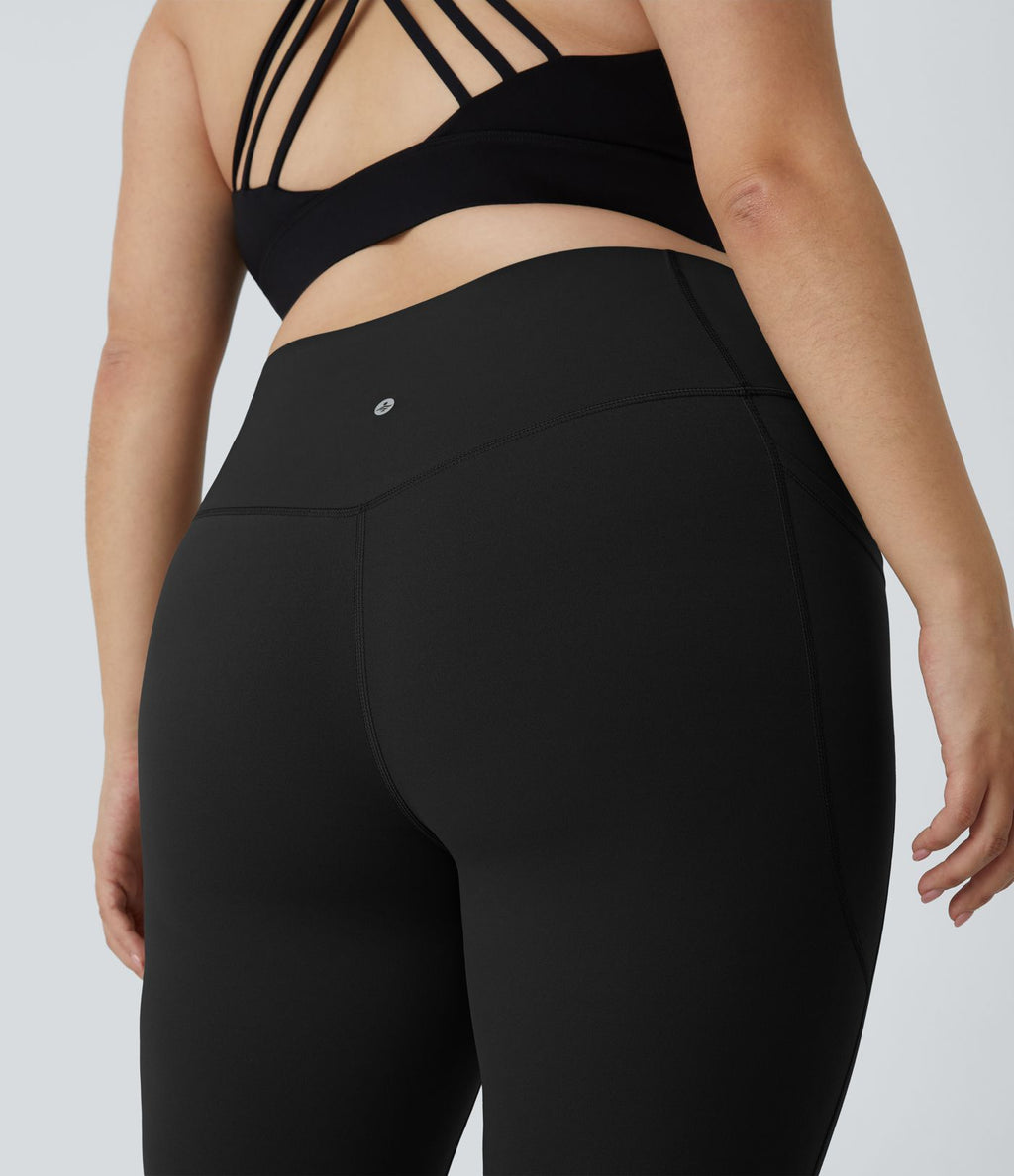 Legging d'entraînement gainant taille haute grande taille avec poches Halara UltraSculpt™
