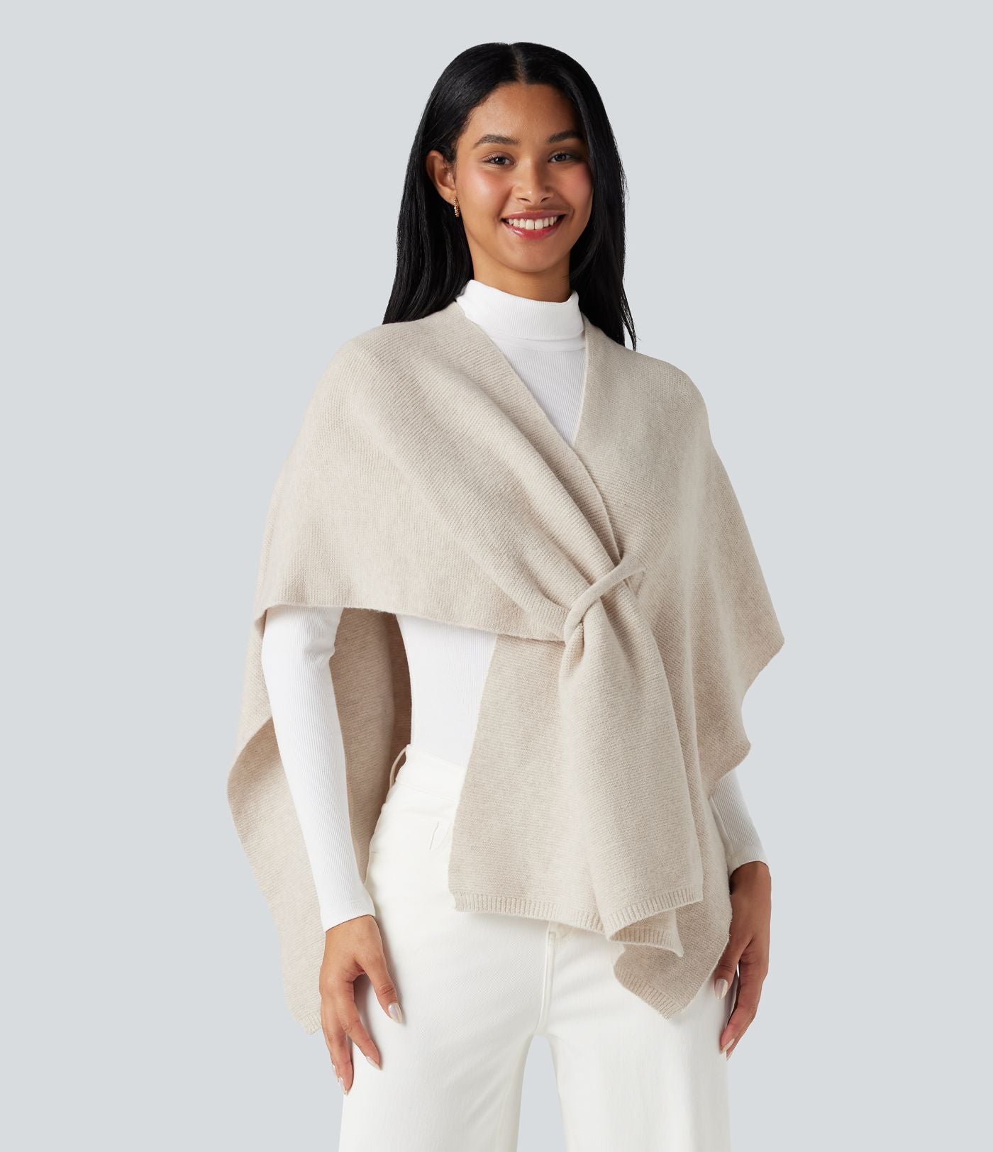 Boléro pull cape tailleur