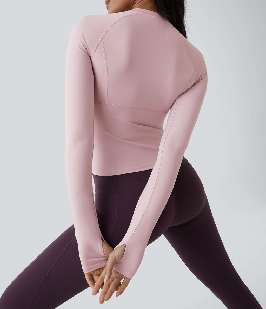 Top Sport Yoga Uni Trous pour les Pouce