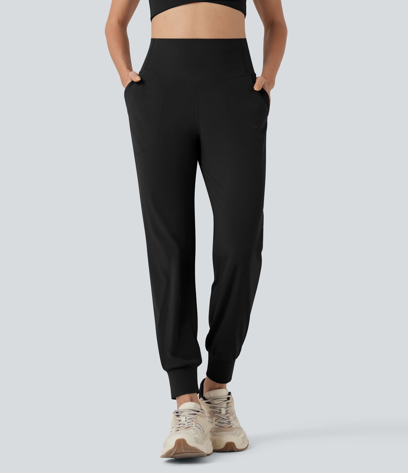 Jogging de yoga gainant taille haute avec poches Halara UltraSculpt™