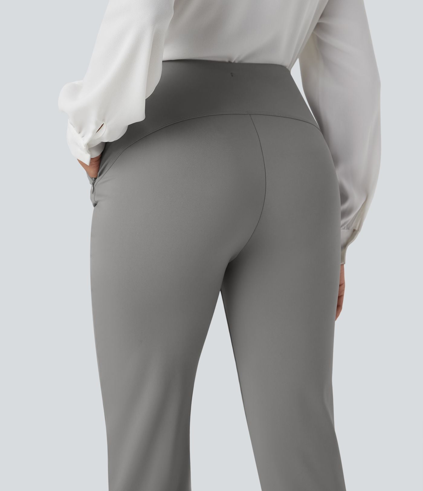 Pantalon tailleur bootcut taille haute Halara Flex™ DayStretch avec poches