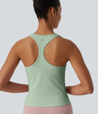 Débardeur de yoga SoftlyZero™ col rond dos nageur effet frais InstantCool