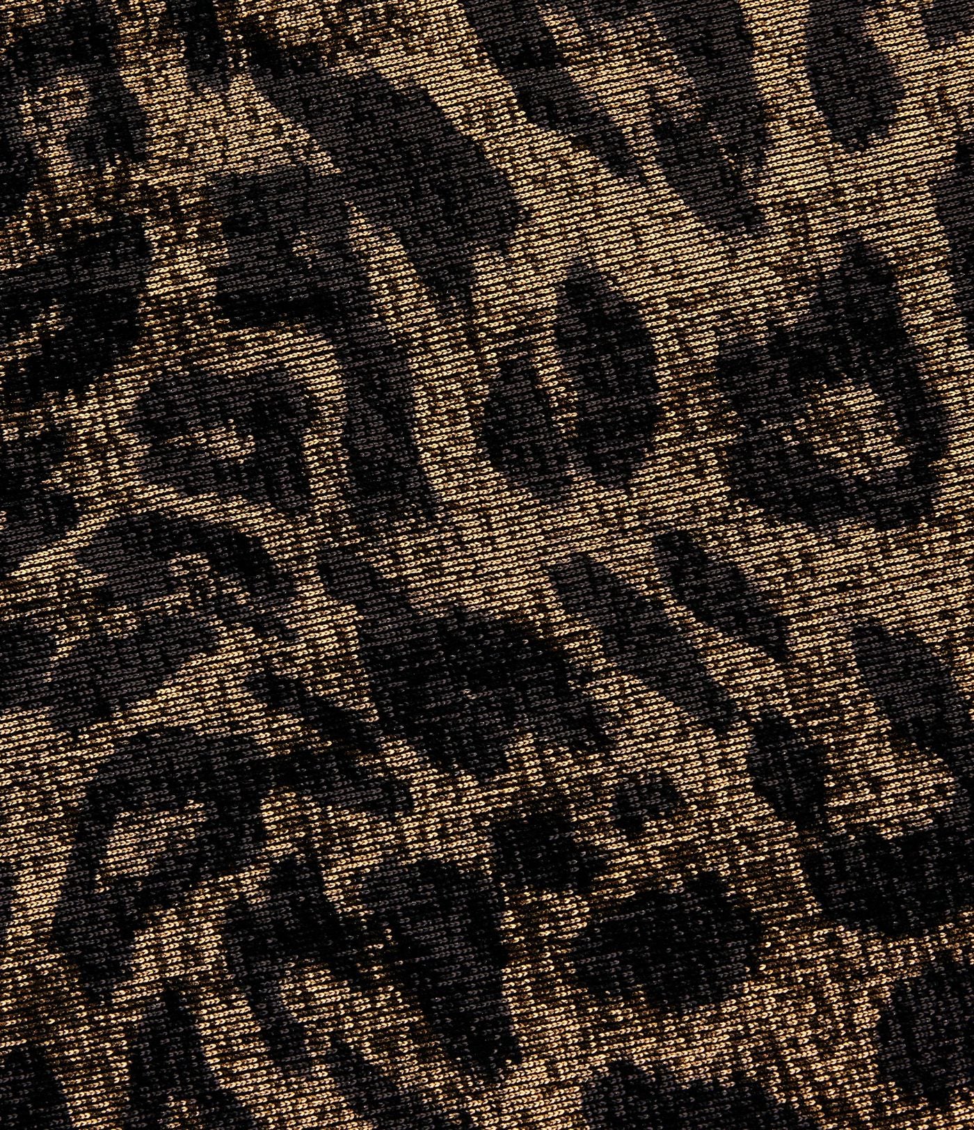 Pantalon leopard large décontracté taille mi-haute avec cordon de serrage et poches