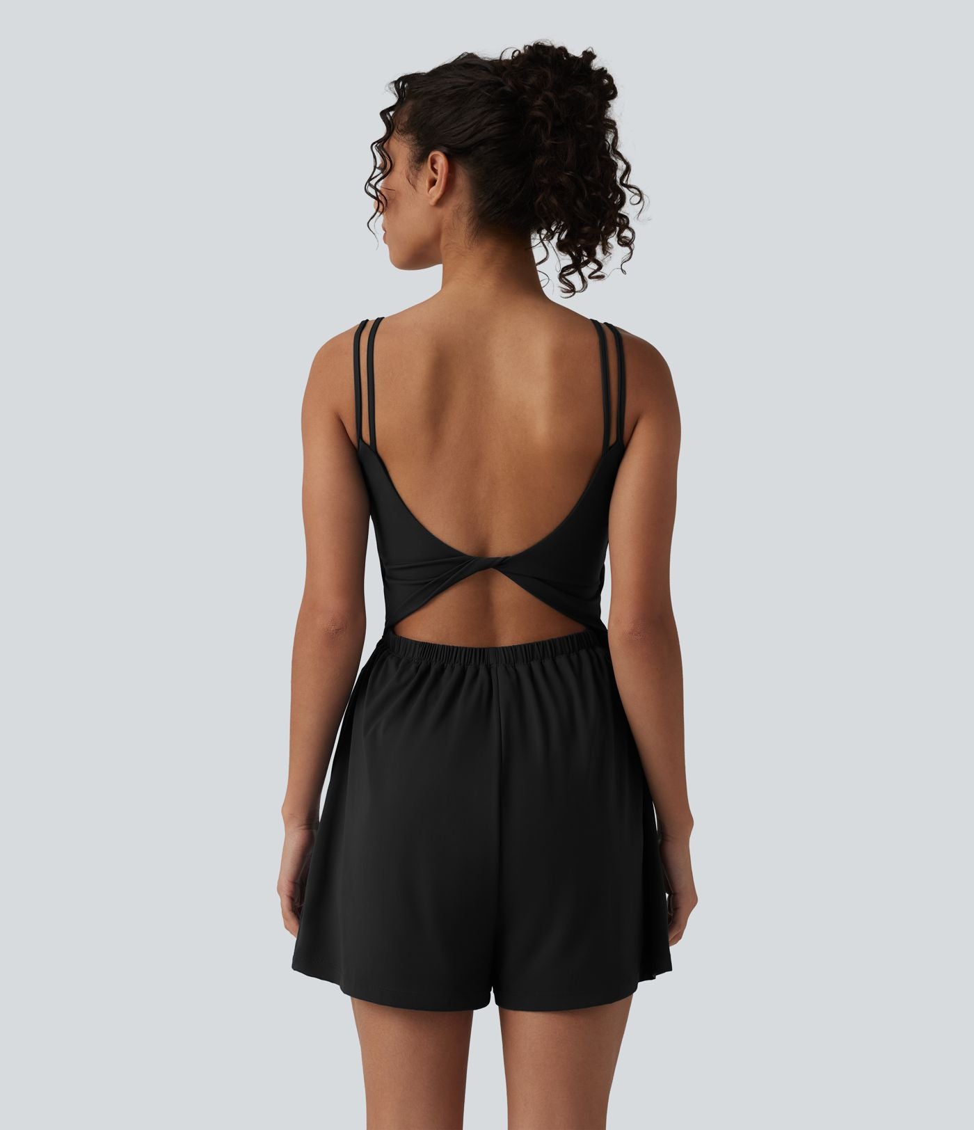 Combinaison de yoga SoftlyZero™ Airy 2-en-1 effet frais InstantCool à doubles bretelles avec brassière intégrée et poches, accès facile Easy Peasy