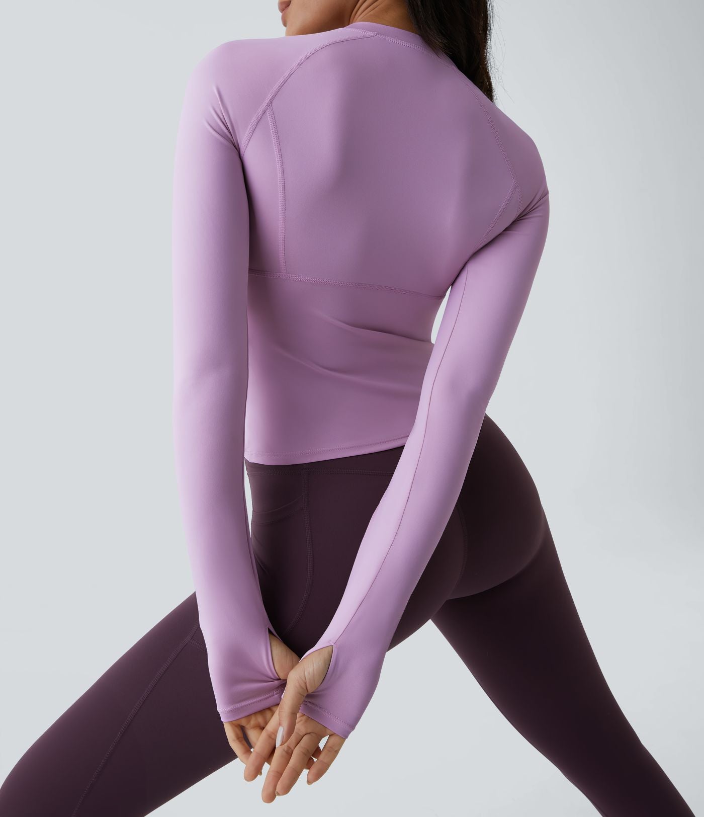 Top Sport Yoga Uni Trous pour les Pouce