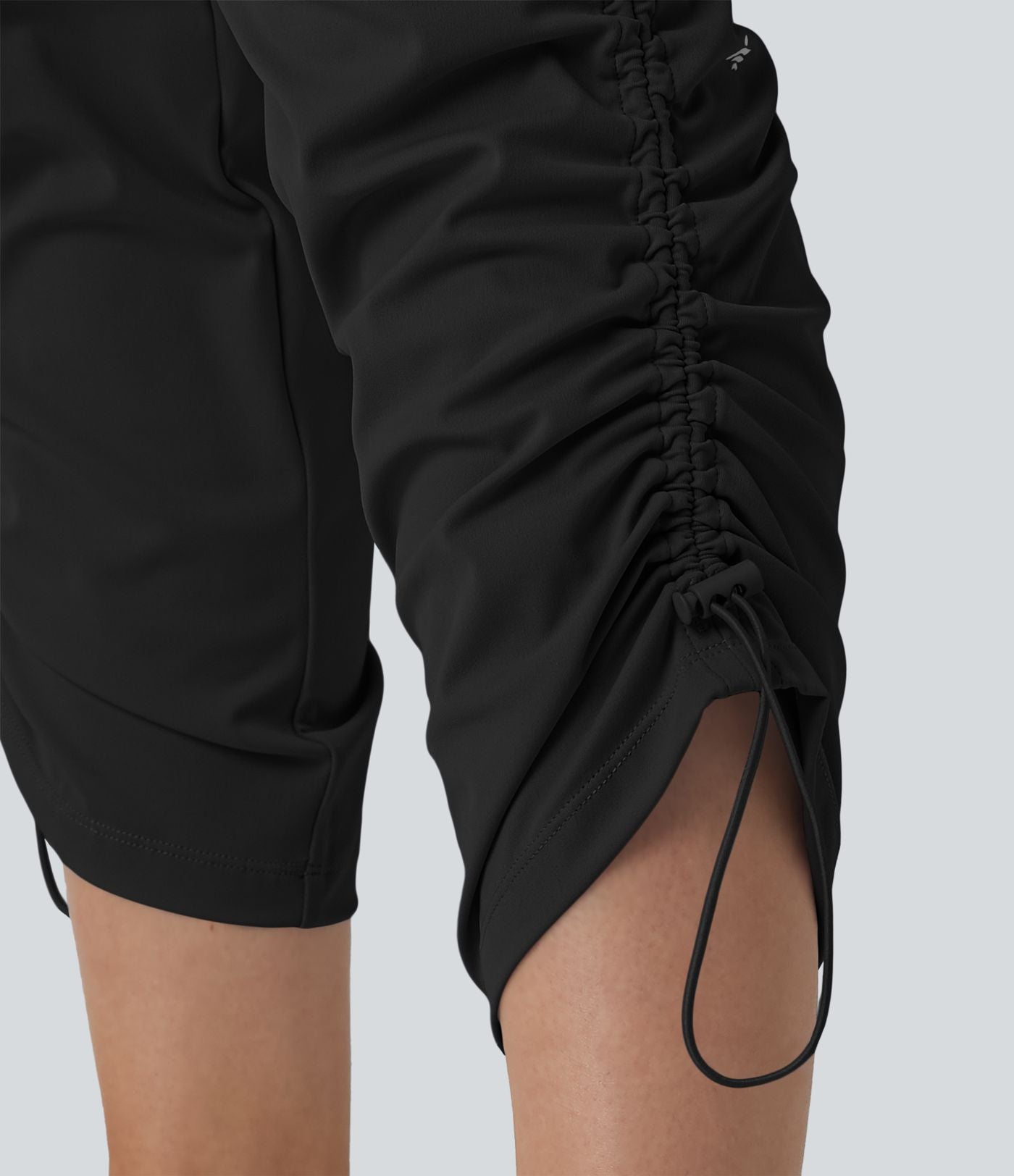 Pantalon cargo de sport SoftlyZero™ Airy taille mi-haute à cordon de serrage, effet frais, avec poches, protection solaire UPF50+
