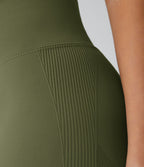 Legging push-up taille haute froncé sans couture OneForm Seamless Flow