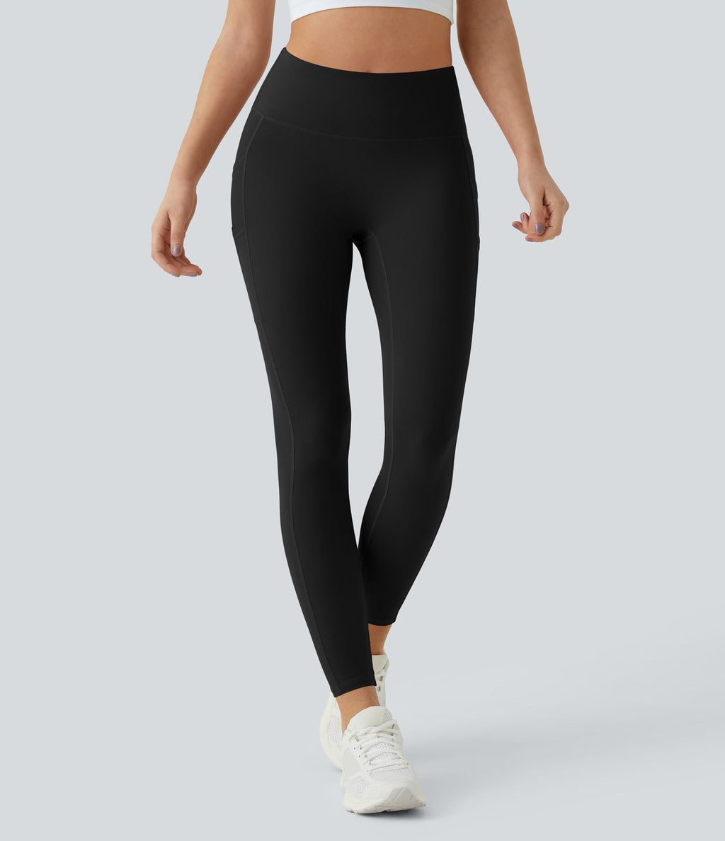Softlyzero™ Legging Uni Taille Haute Doubles Poches - UPF50+