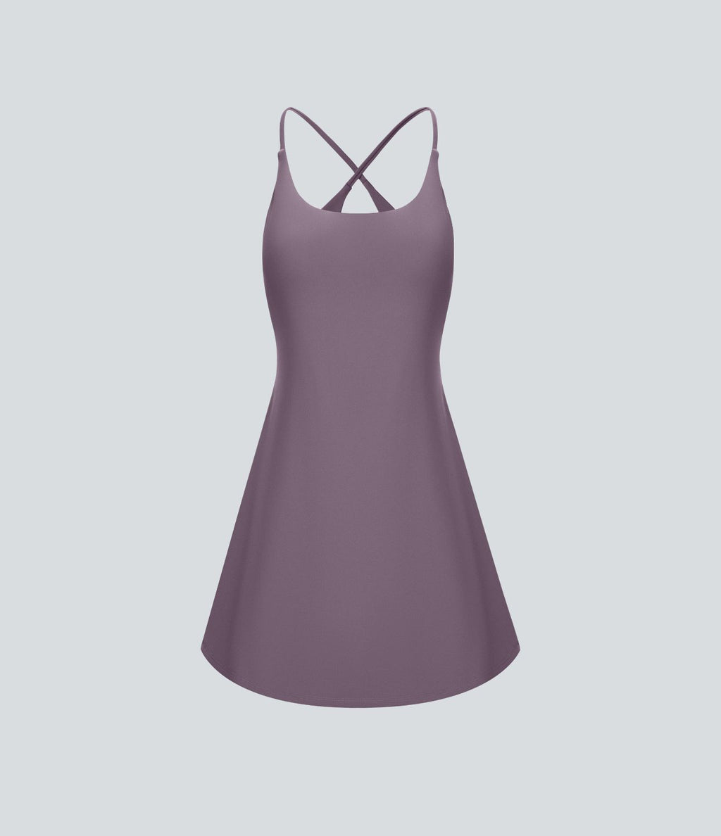 Robe de sport SoftlyZero™ Plush dos nu A-C