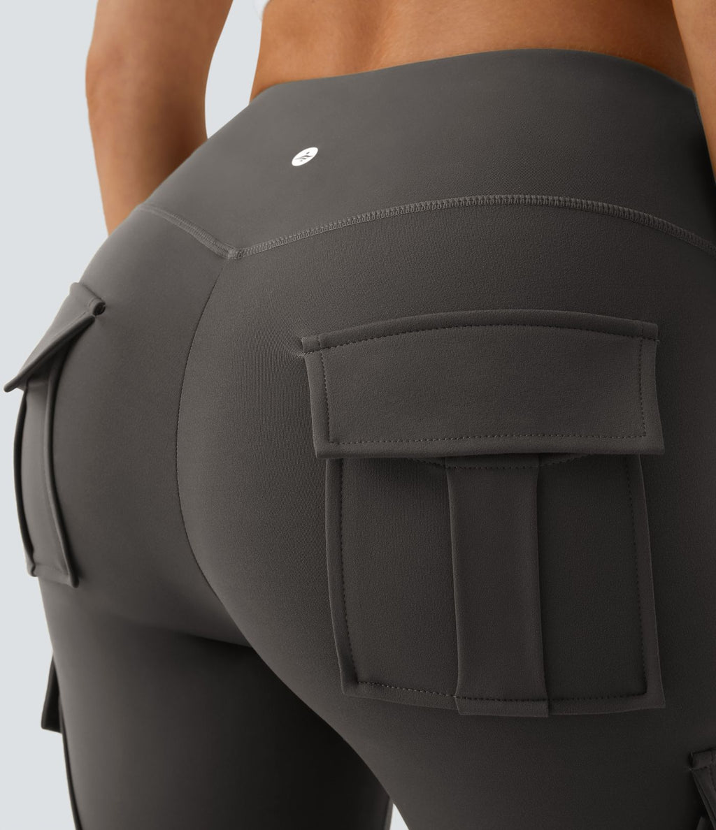 Legging yoga ajusté cargo taille haute DayStretch avec poches