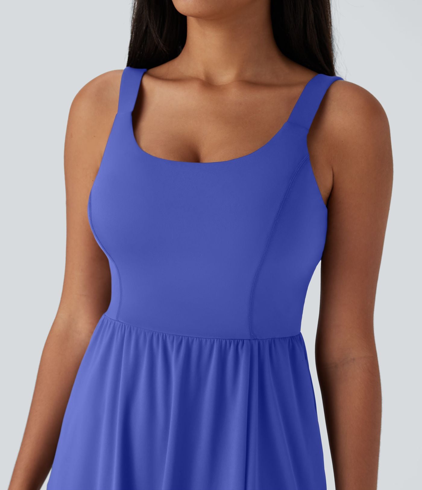 Robe décontractée mi-longue SoftlyZero™ Airy avec coques et effet frais InstantCool avec poches, bonnets E-G