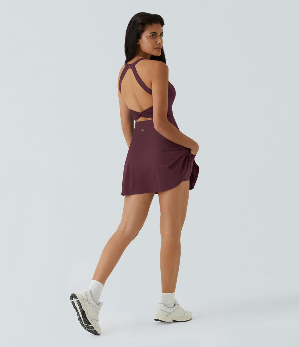 Robe Danse Sport Évasée Torsadée Dos Nu Plus Longue Easy Peasy Édition