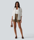 Short tailleur DayStretch gainant taille haute 10 cm avec poches