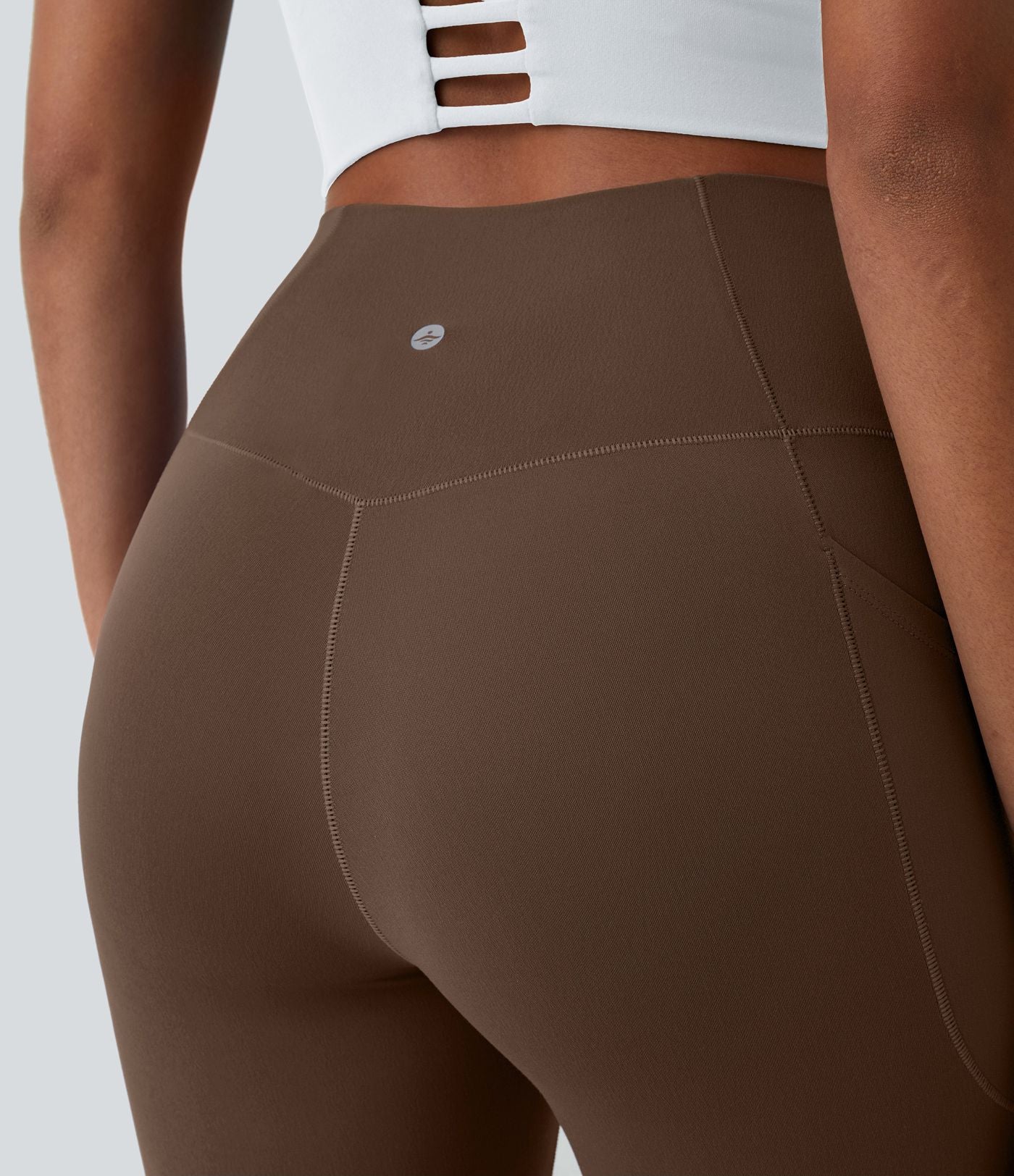 Softlyzero™ Legging Unis Poches Croisées