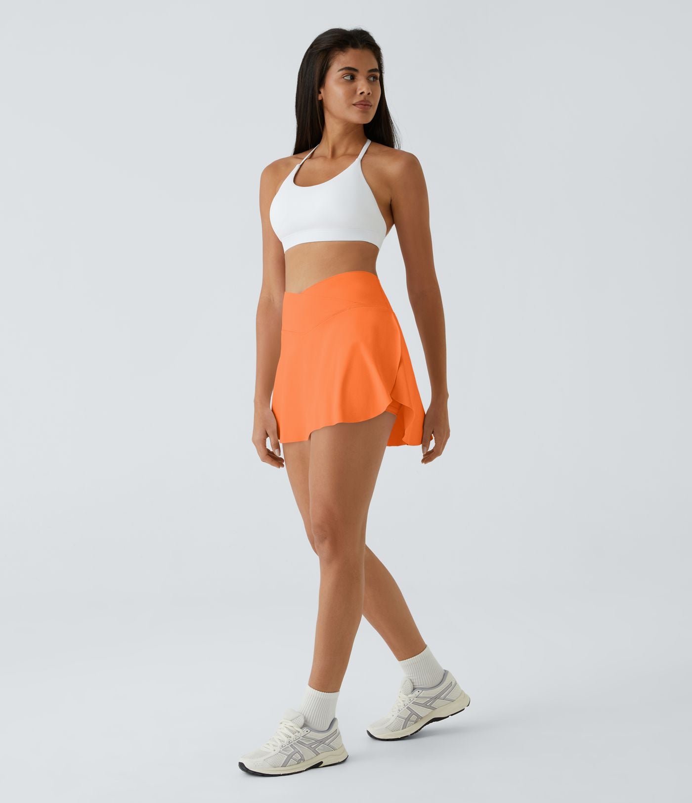 Jupe de tennis SoftlyZero™ Airy 2-en-1 avec poches latérales croisées effet frais InstantCool, Lucid, longueur allongée