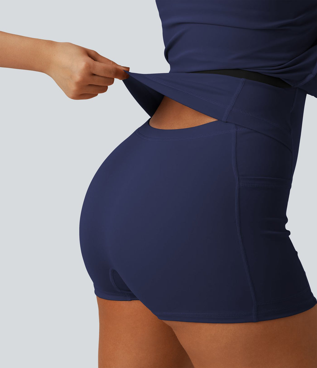 Robe de tennis 2-en-1 SoftlyZero™ Airy mini effet frais InstantCool avec poche, accès facile Easy Peasy, protection solaire UPF50+