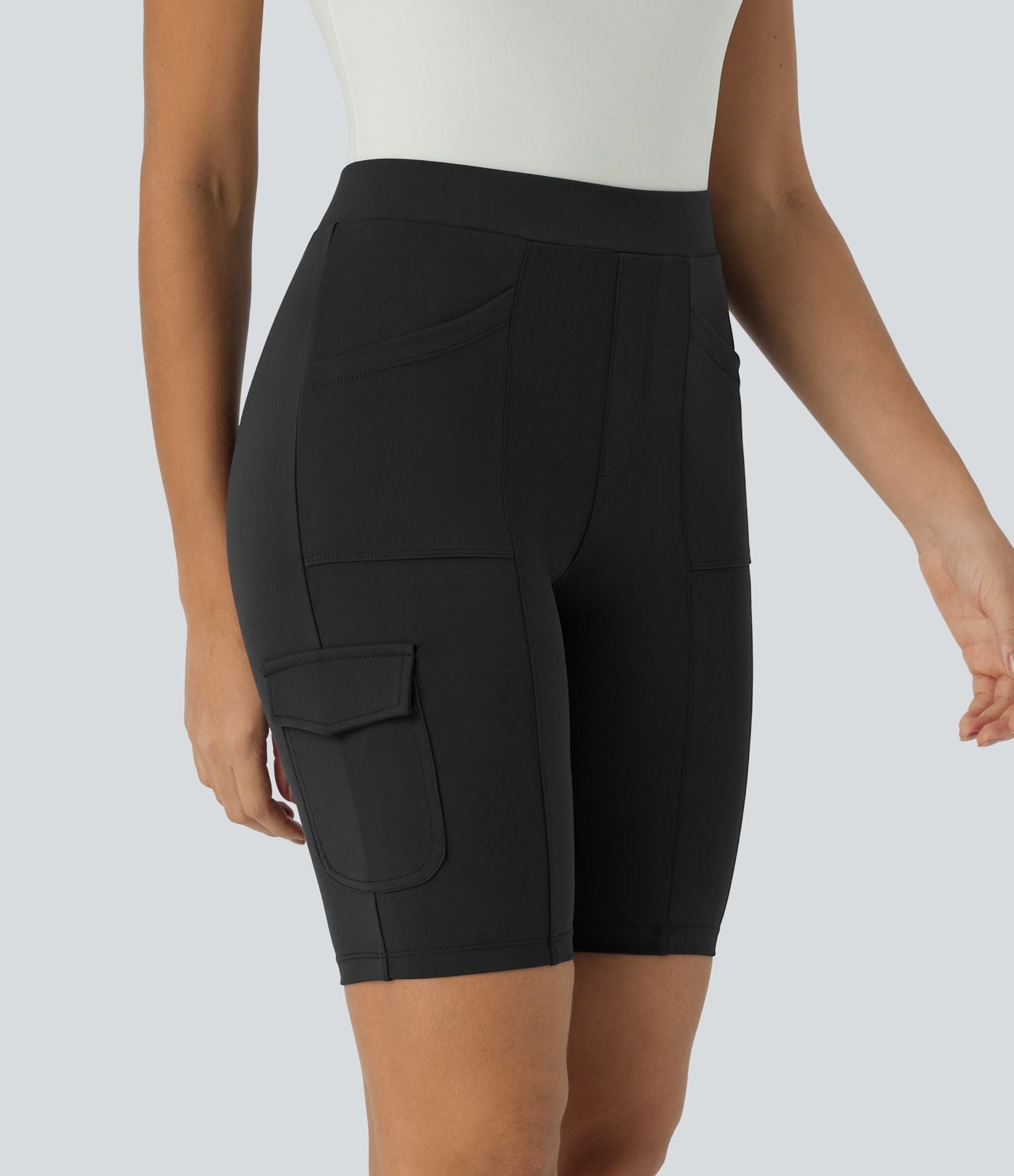 Short de travail 20 cm taille haute DayStretch avec poches