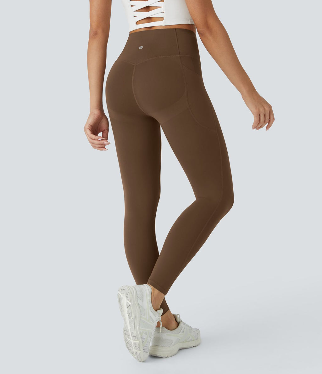Legging d'entraînement gainant galbant taille haute avec poches Halara UltraSculpt™