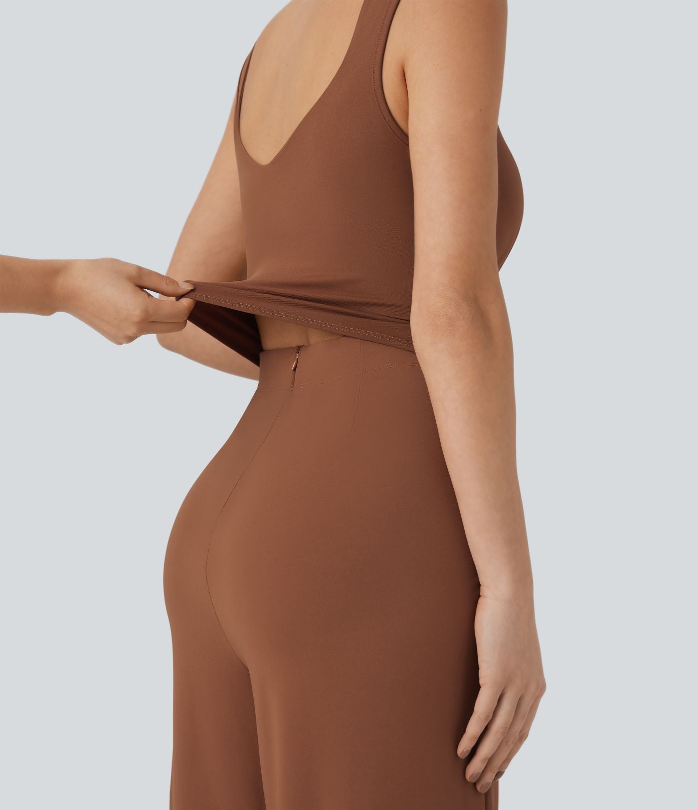 Combinaison casual sans manches dos U avec poches - Édition Easy Peasy