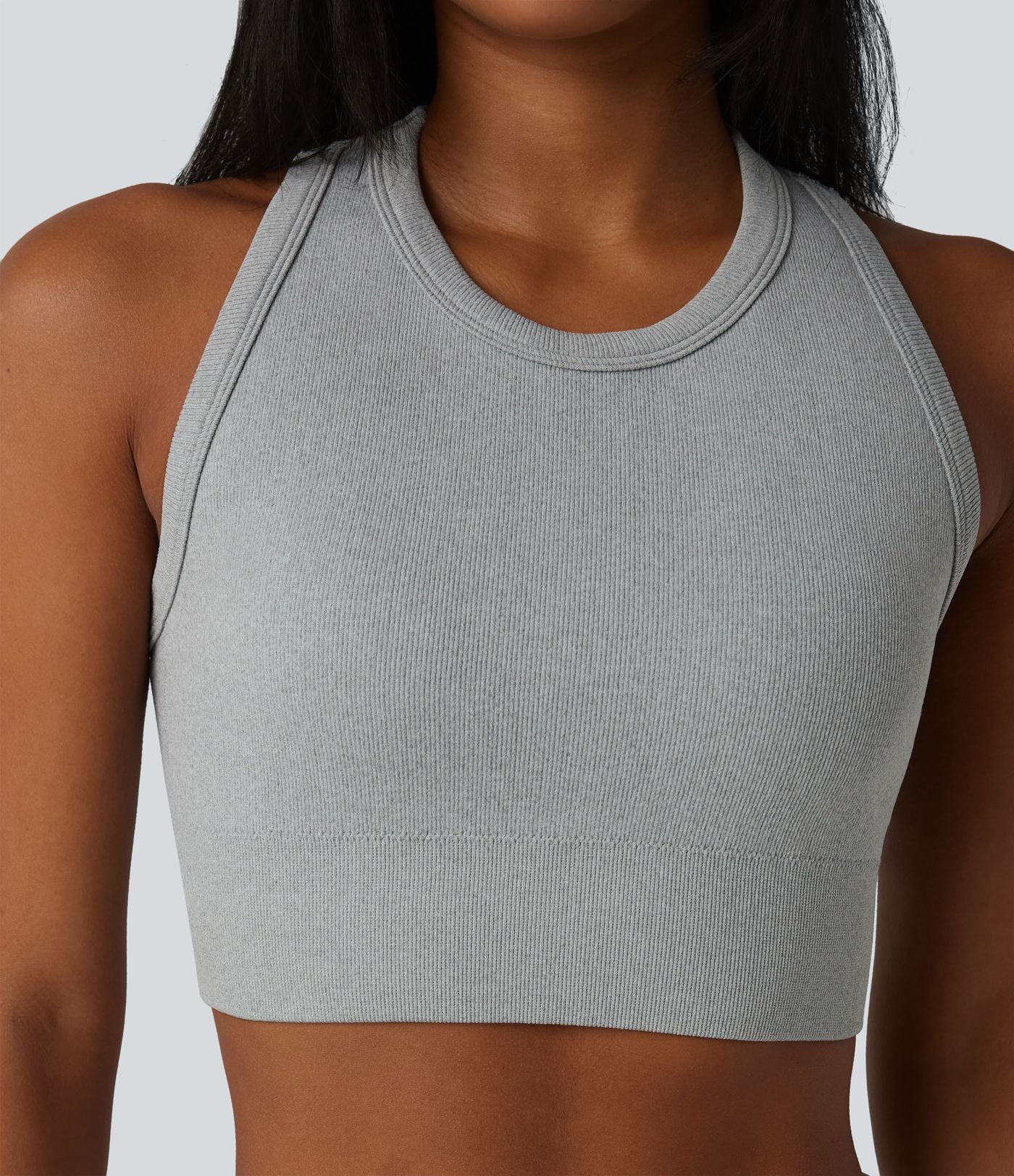 OneForm Seamless Flow Crop top casual dos nageur sans couture