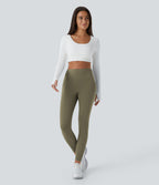 Legging thermique 7/8 Softlyzero™ taille haute coupe ajustée avec poches latérales