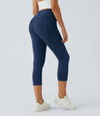 Halara Flex™ Jegging Casual Capri Extensible à Poches Multiples Taille Haute