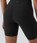 UltraSculpt Short 17,5cm Biker Running Taille Haute avec Poches Latérales