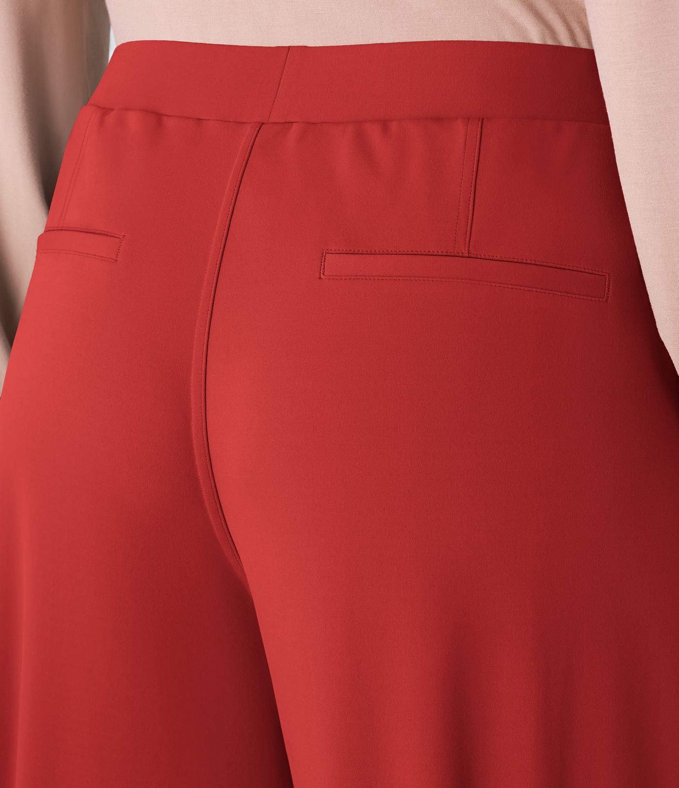 Pantalon de travail grande taille coupe droite taille haute Halara Flex™ DayStretch avec poches