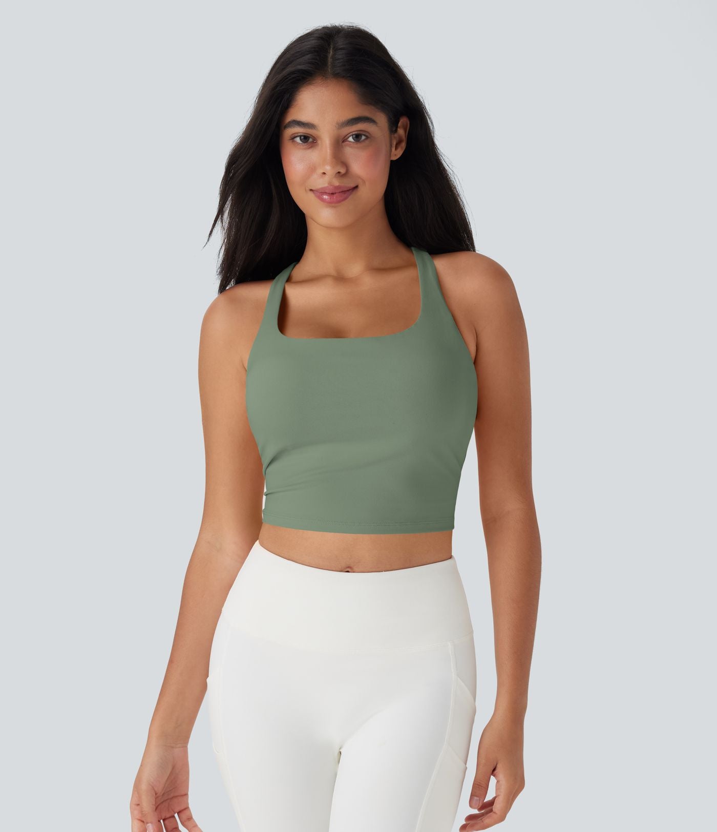 Débardeur yoga court E-G