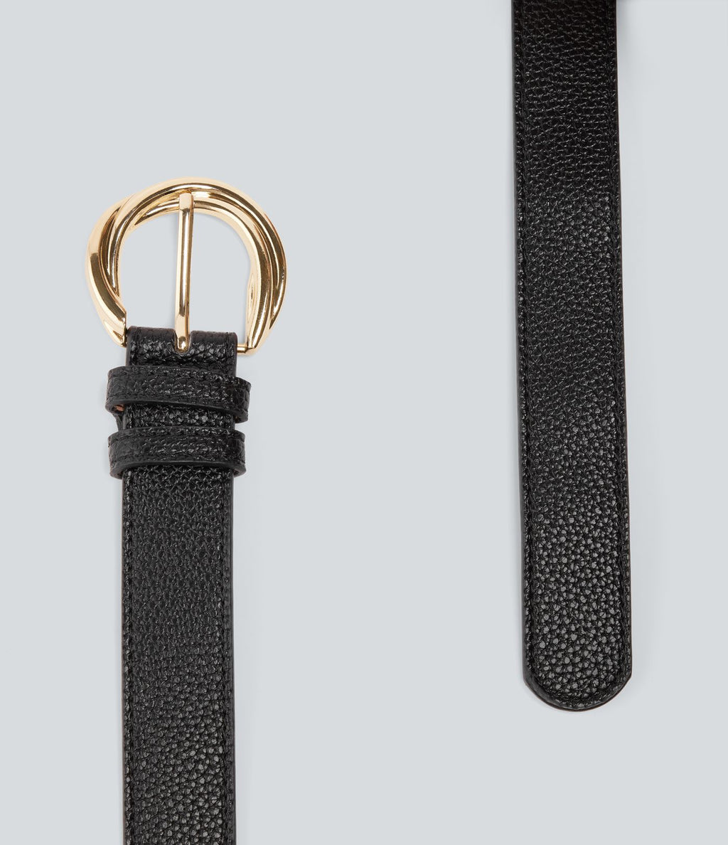 Ceinture en métal à boucle ronde