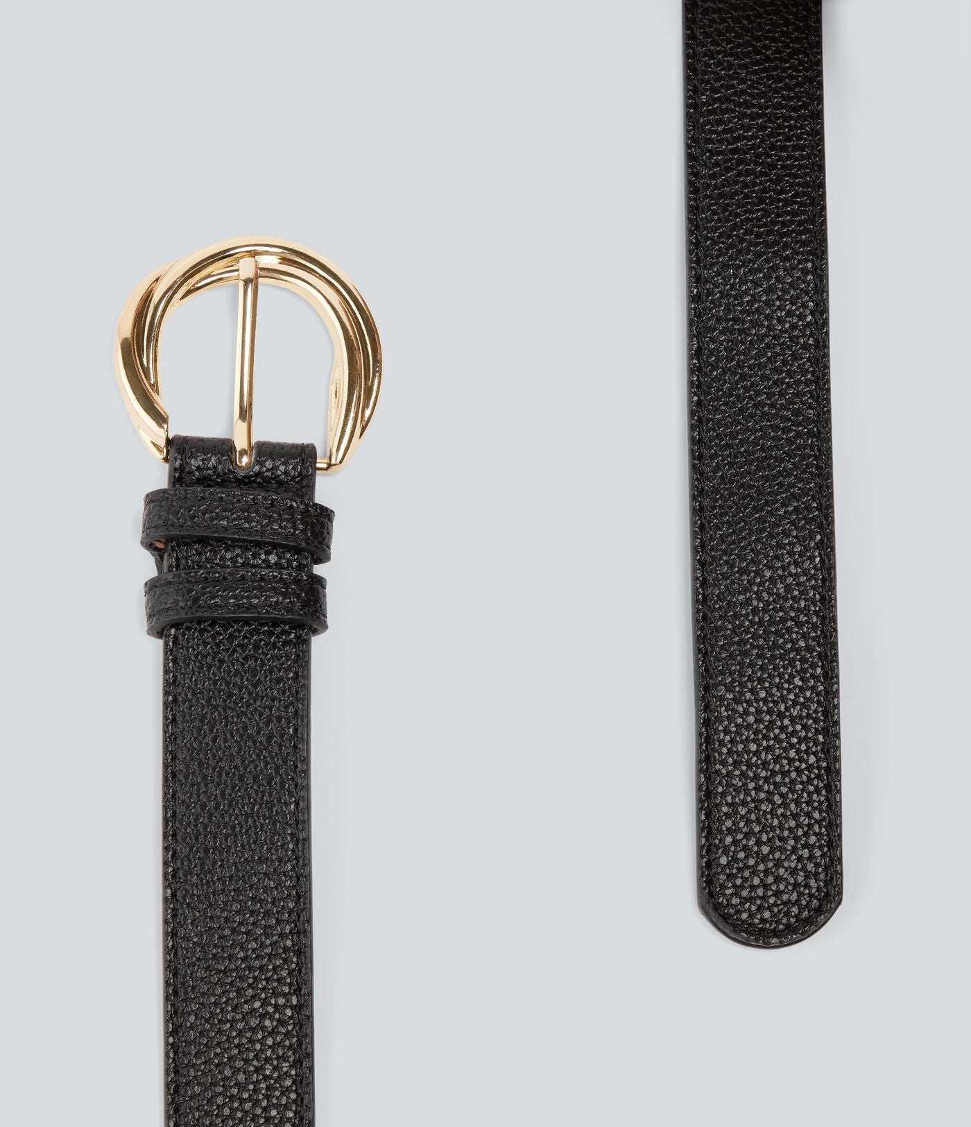 Ceinture en métal à boucle ronde